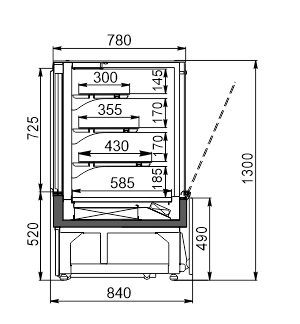 Dakota AC 085 Patisserie OS 120-DLA
