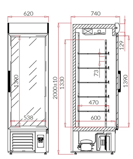 Szafy chłodnicze EWA