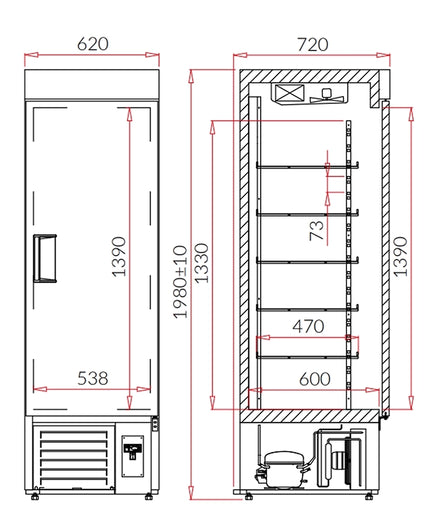 Szafy chłodnicze EWA