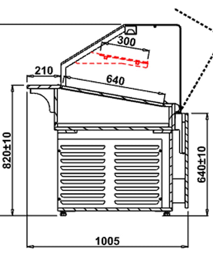Witryna cukiernicza FIRTELLA