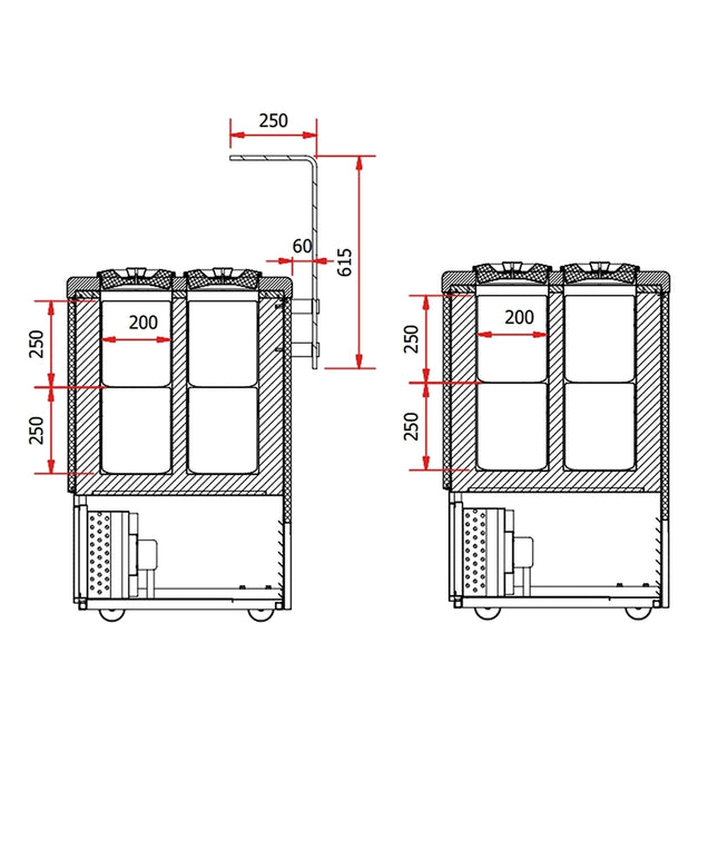 Dystrybutor do lodów GELATO 2
