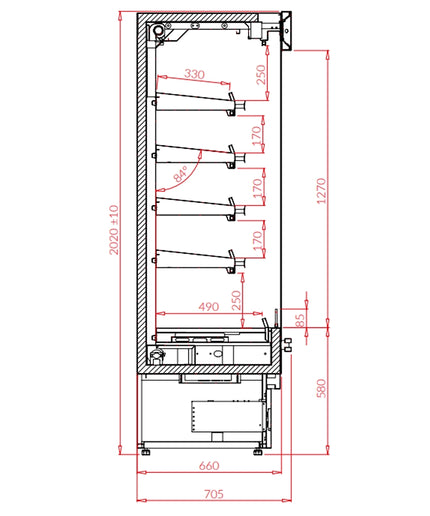 Regał grzewczy ROBBEN