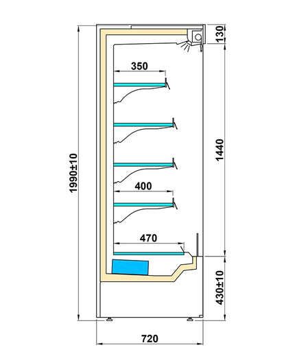 Regały chłodnicze VARIANT