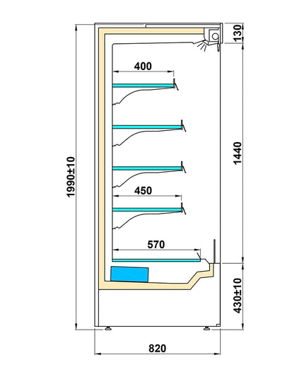 Regały chłodnicze VARIANT