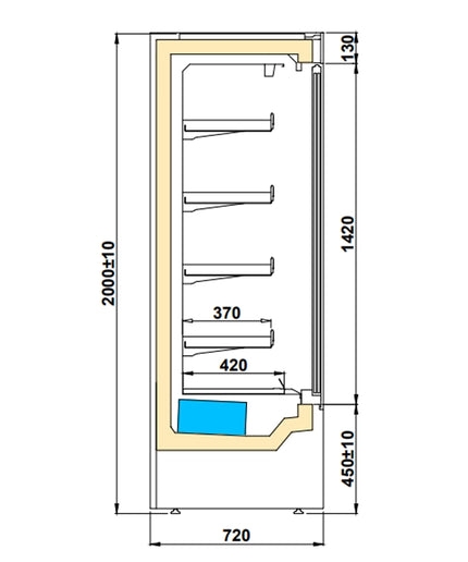 Regał chłodniczy VARIANT M