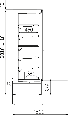 Regały chłodnicze NORDIQ