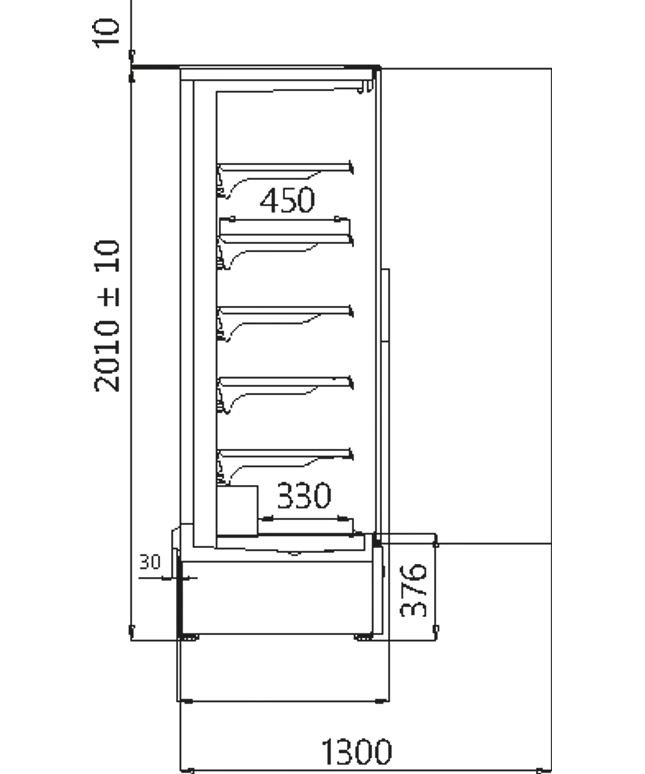 Regały chłodnicze NORDIQ