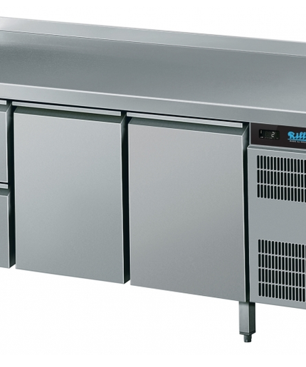 Stół chłodniczy - GN 1/1 – 2-drzwiowy z 2 szufladami