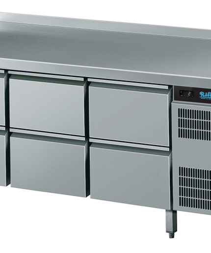 Stół chłodniczy - GN 1/1 – z 6 szufladami